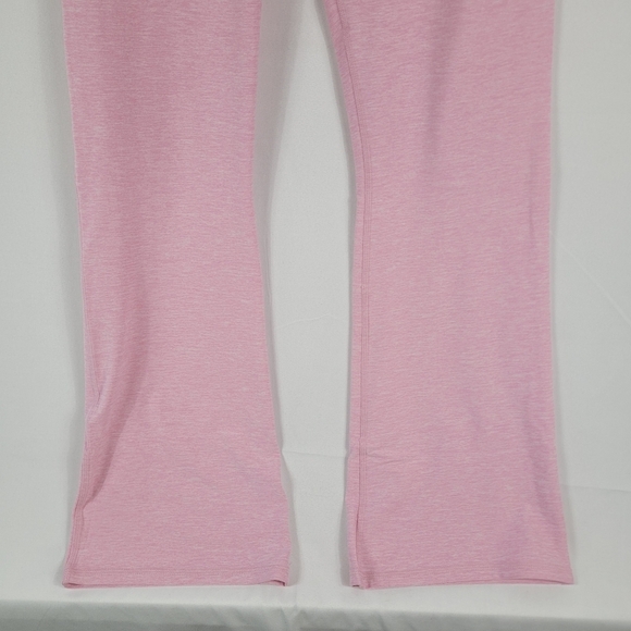 Fabletics Cozy High-Waisted Heather Pink Leggings Mini Flare Short Sz XL NWT - Picture 3 of 9
